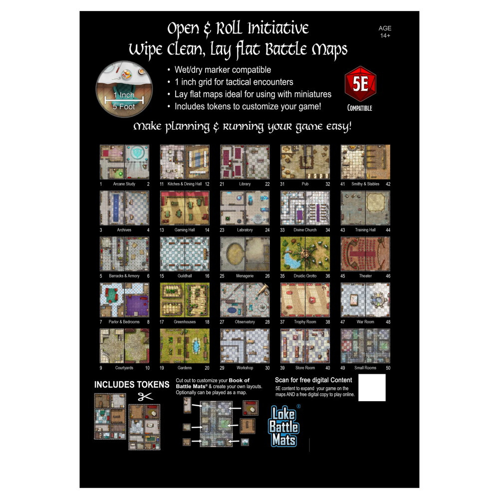 Big Book of Battle Mats - Bastions & Strongholds