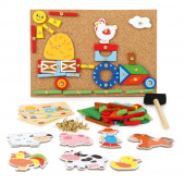 Play with hammer and nails - Maalaistalo Play with hammer and nails - Maalaistalo