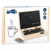 Small Foot - Wooden Laptop with Magnet Board