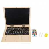 Small Foot - Wooden Laptop with Magnet Board