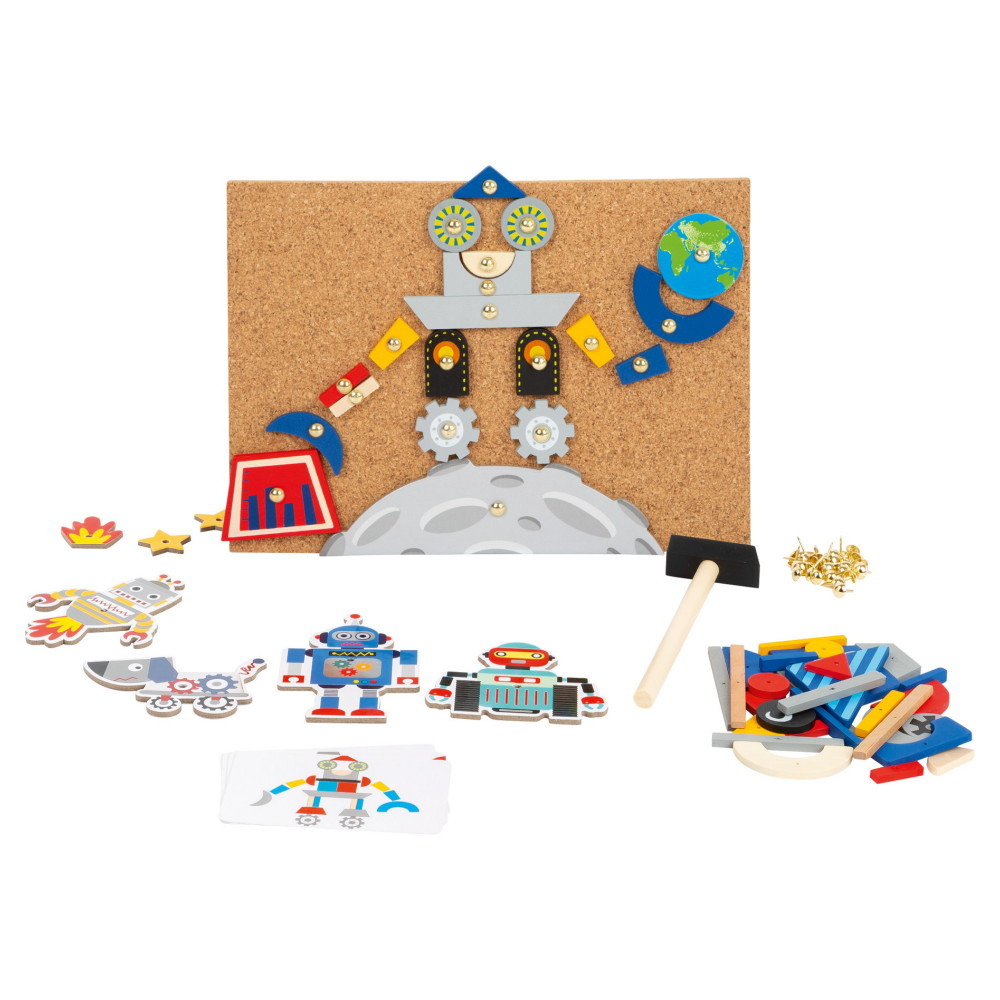 Play with hammer and nails - Robotti