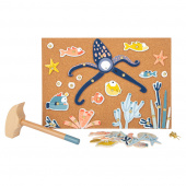 Small Foot - Play with hammer and nails, Life in the sea Small Foot - Play with hammer and nails, Life in the sea