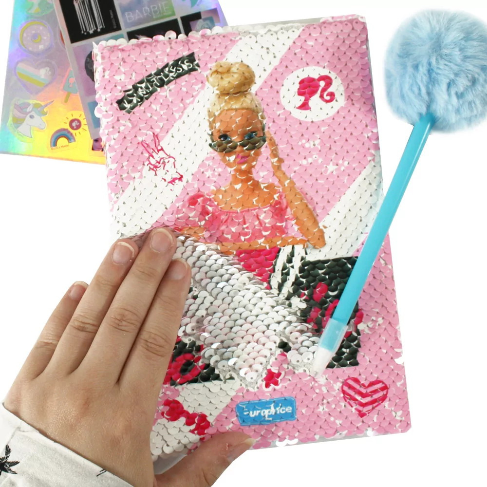 Barbie-Kirjoitussetti