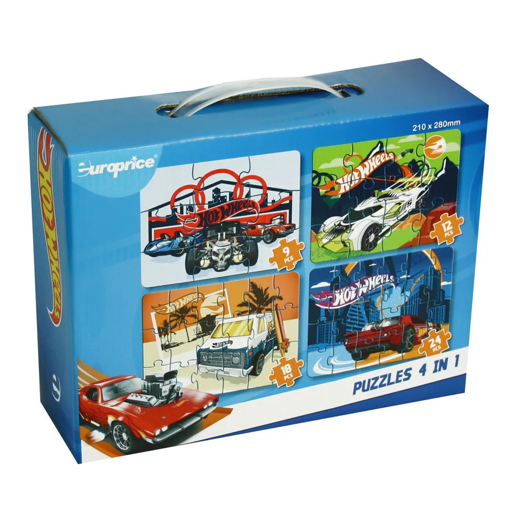 Palapelit: Hot Wheels 9-24 Palaa
