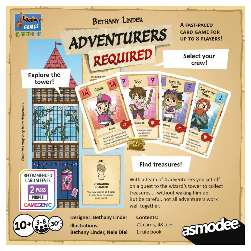 Adventurers Required