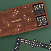 Game in wooden box Domino Game in wooden box Domino