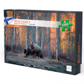 Nordic Puzzels: Bear Family 1000 Palaa