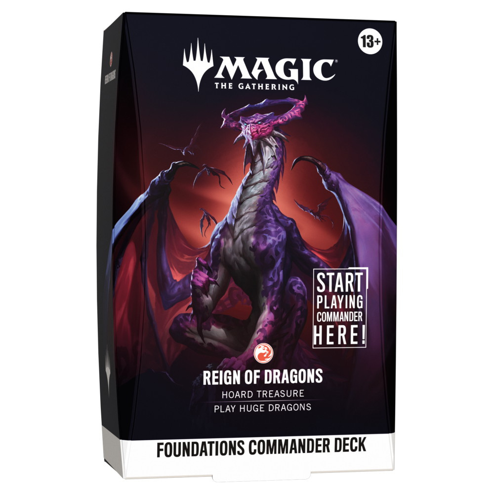 Magic: The Gathering - Reign of Dragons - Foundations Commander Deck