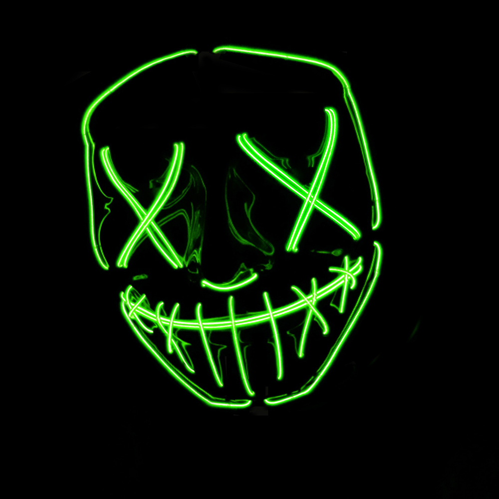 Led Mask Nightmare Green