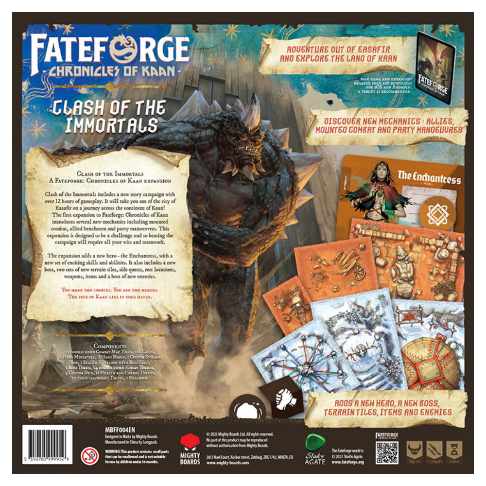 Fateforge: Chronicles of Kaan - Clash of the Immortals (Exp.)