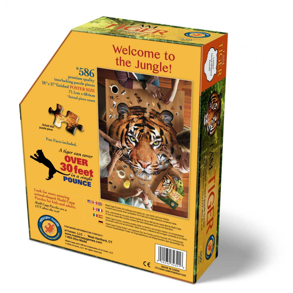 Palapeli - I Am Tiger 550 palaa