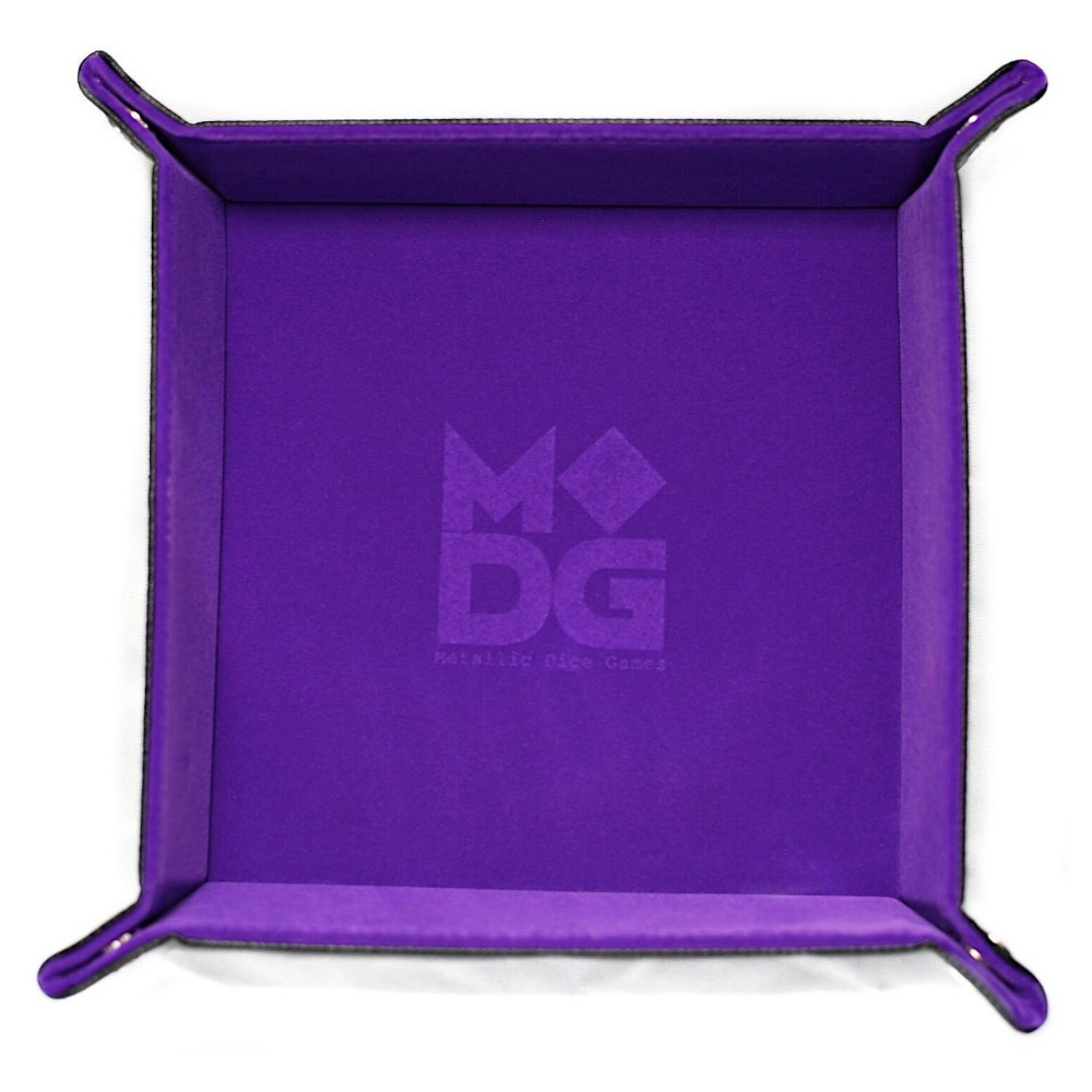 Dice Tray Velvet - Purple
