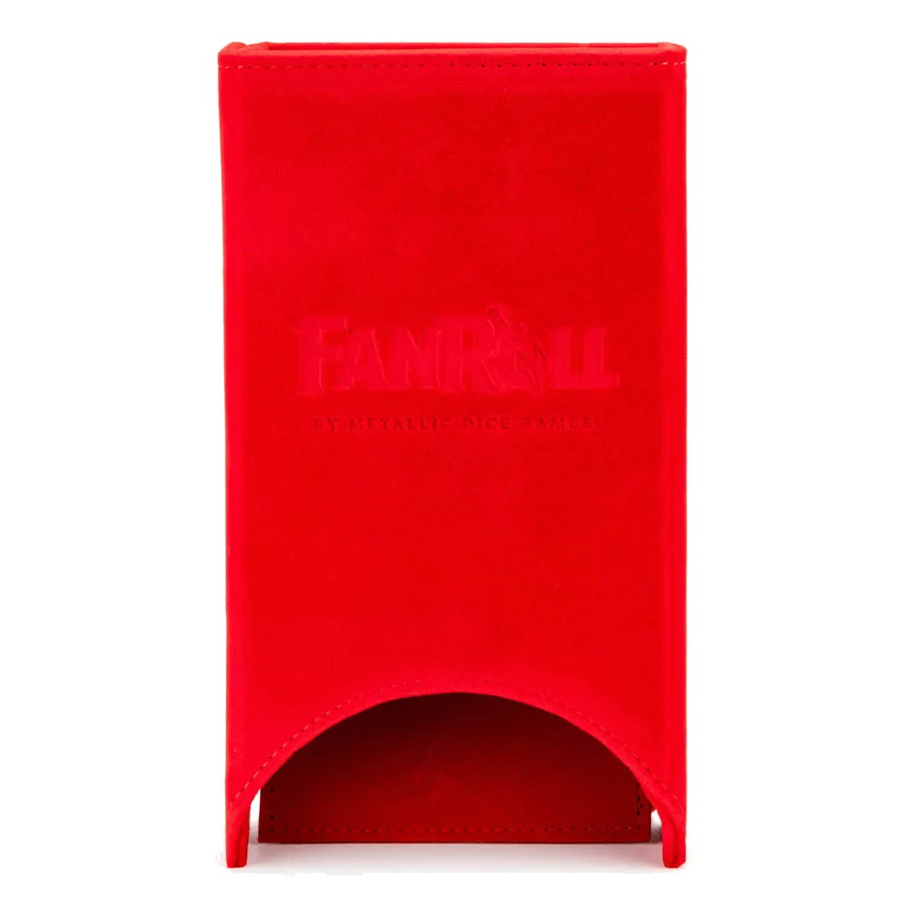 Velvet Fold Up Dice Tower - Red