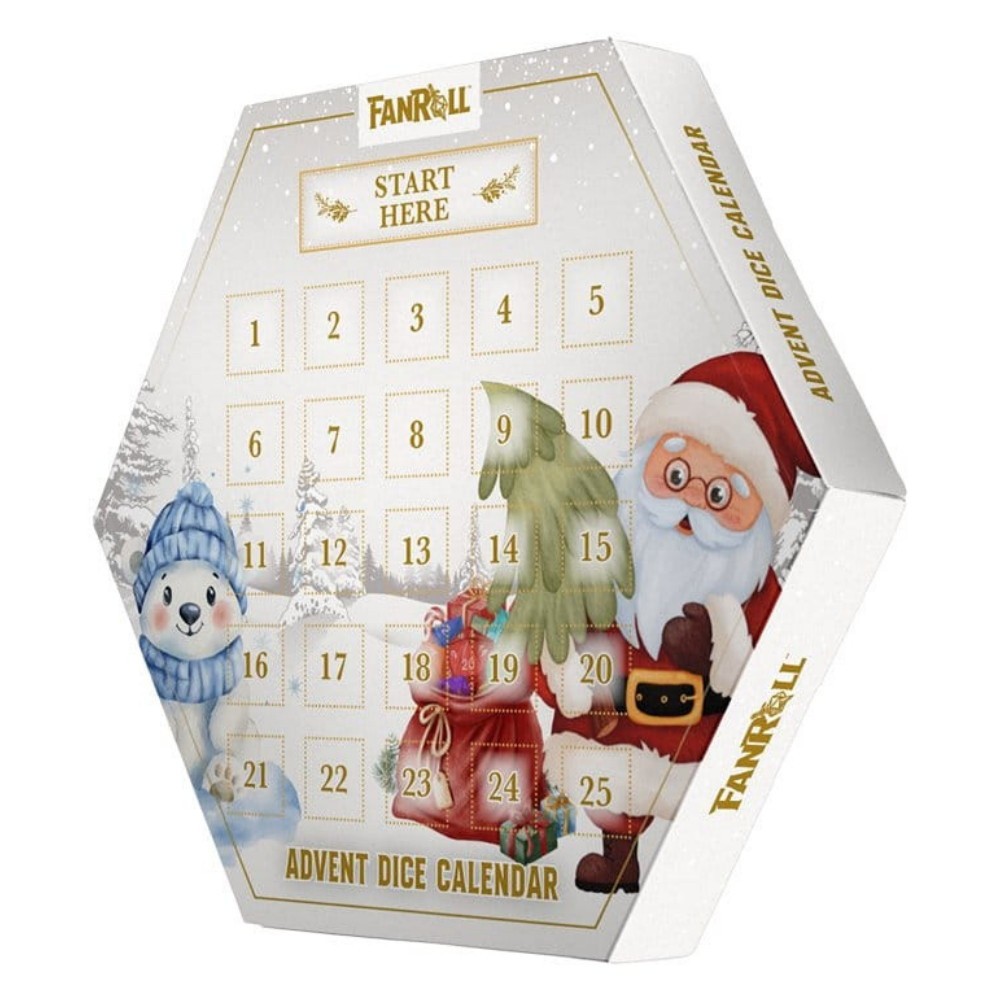 Advent Dice Calendar 2026 - Metallic Dice Games