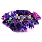 Dice Bag with Pockets - Nebula Velvet Dice Bag with Pockets - Nebula Velvet