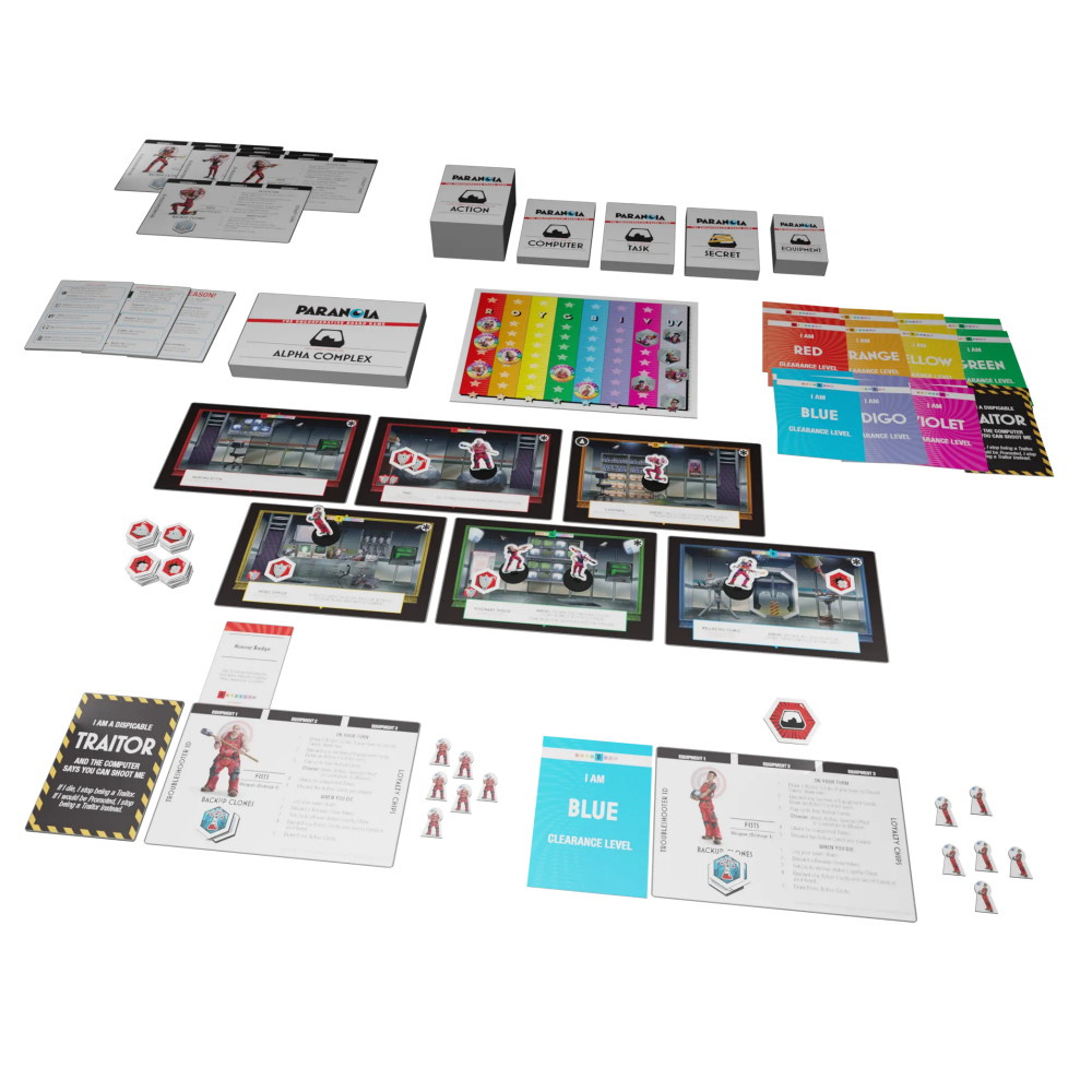 Paranoia: The Uncooperative Board Game