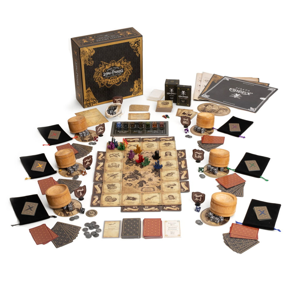 Lying Pirates: The Race for the Pirate Throne - Deluxe Edition