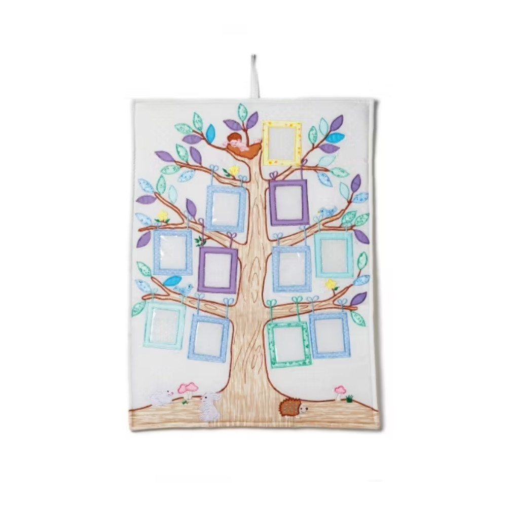 Sukupuu Pastelliväreissä