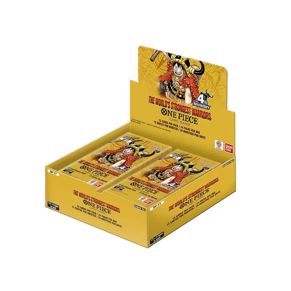 One Piece Card Game: World's Strongest Warriors Booster Display OP17