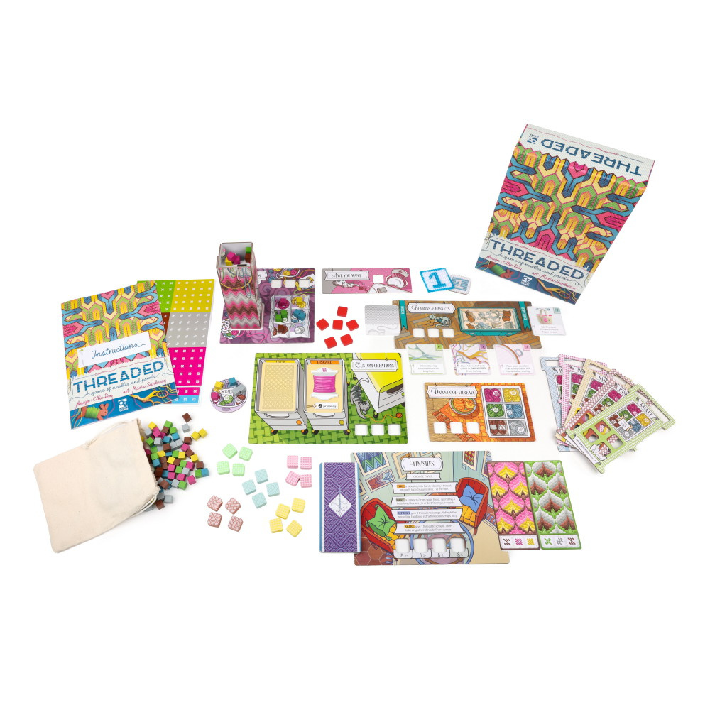 Threaded: A Game of Needles and Points