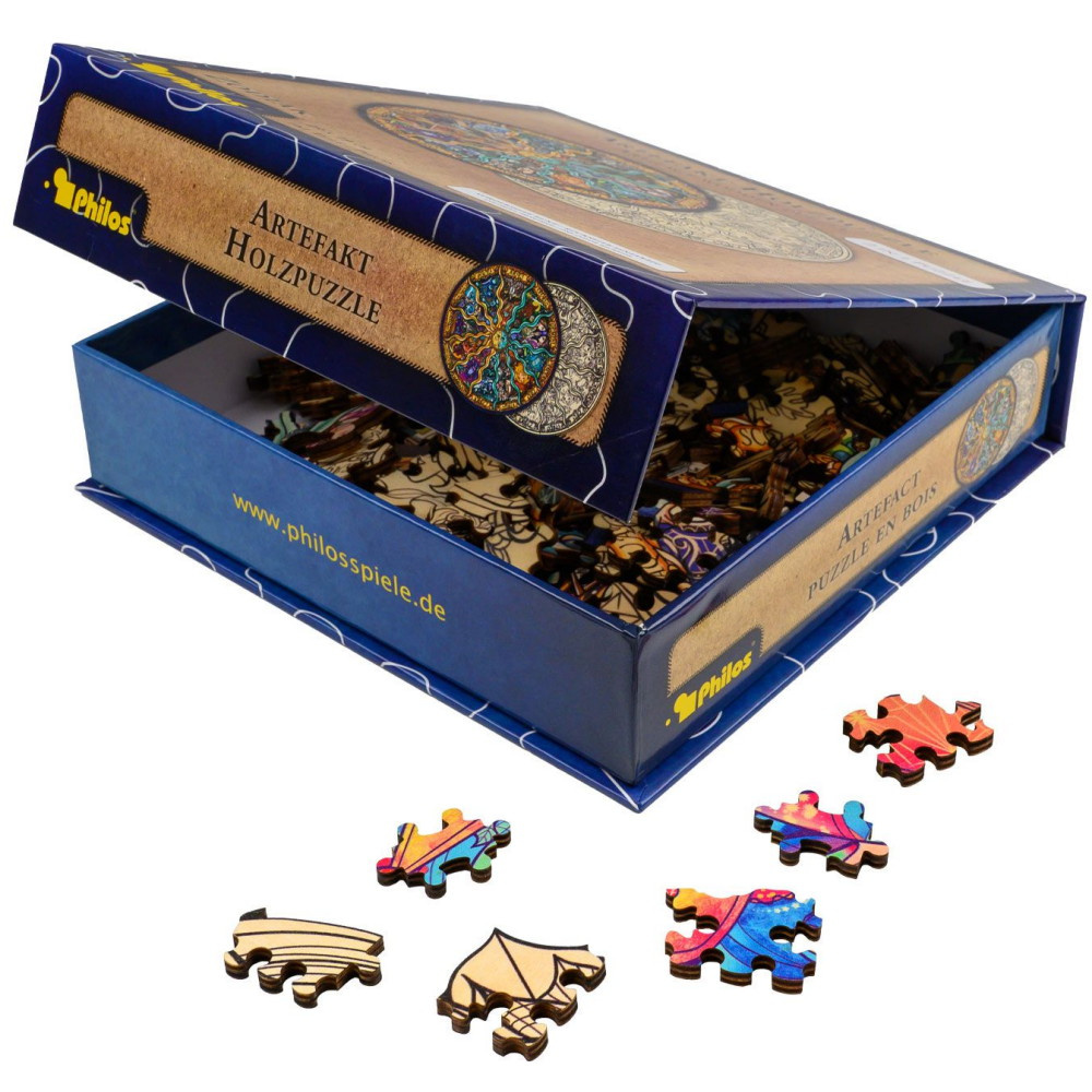 Artefakt Wooden Puzzle - Zodiac 2-in-1 161 Palaa
