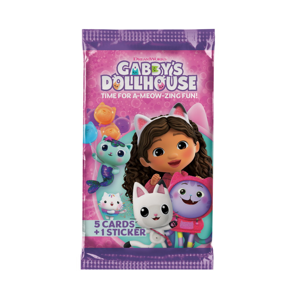Gabby's Dollhouse Trading Cards Booster Pack