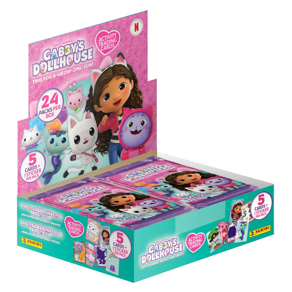 Gabby's Dollhouse Trading Cards Booster Display