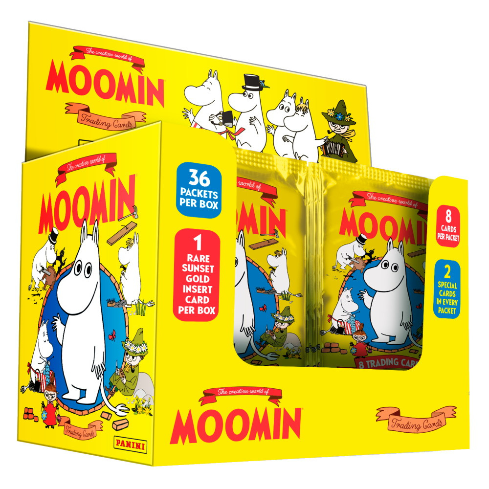 The Creative World of Moomin Collectible Cards Booster Display