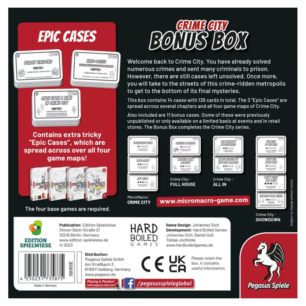 MicroMacro: Crime City - Bonus Box (Exp.) (Eng)