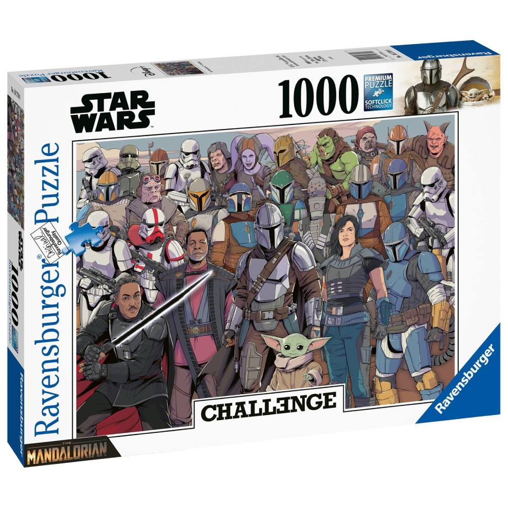 Ravensburger: The Mandalorian Challenge 1000 Palaa