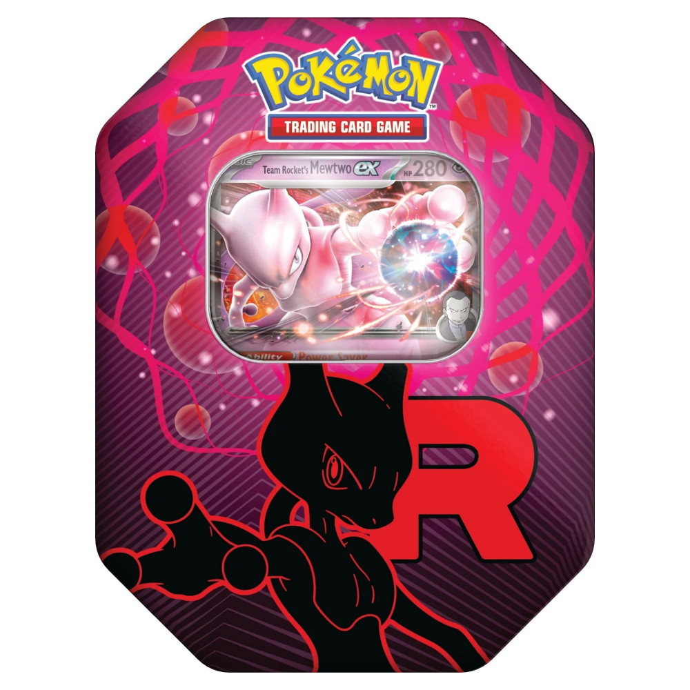 Pokémon TCG: Team Rocket Tin - Mewtwo ex