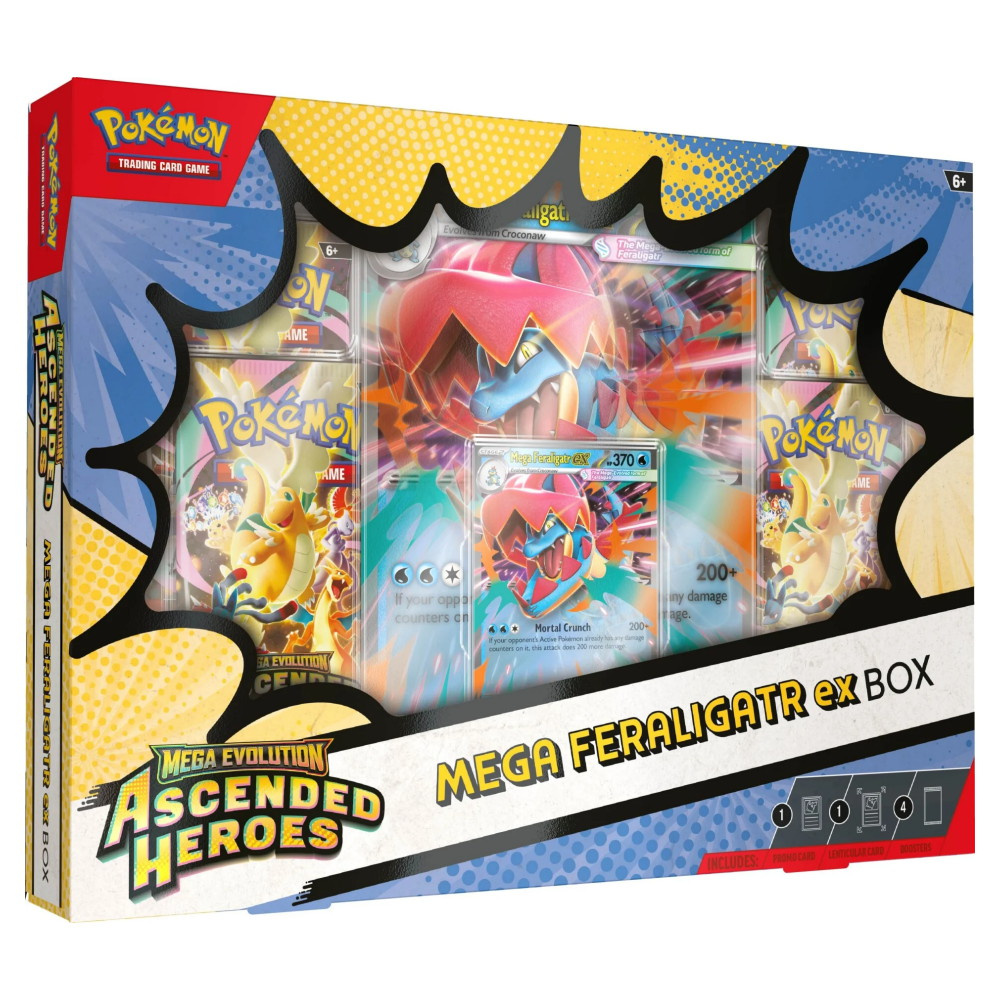 Pokémon TCG: Ascended Heroes - Mega Feraligatr ex Box