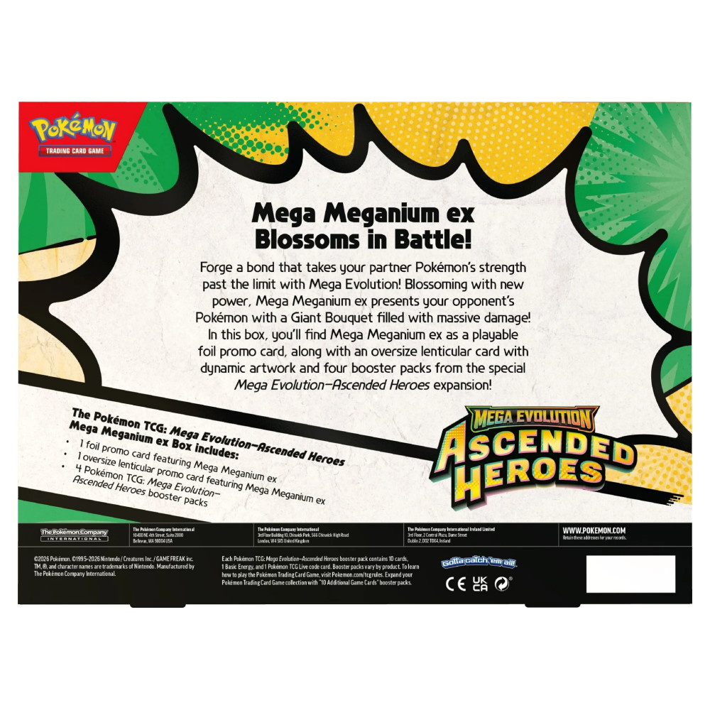 Pokémon TCG: Ascended Heroes - Mega Meganium ex Box