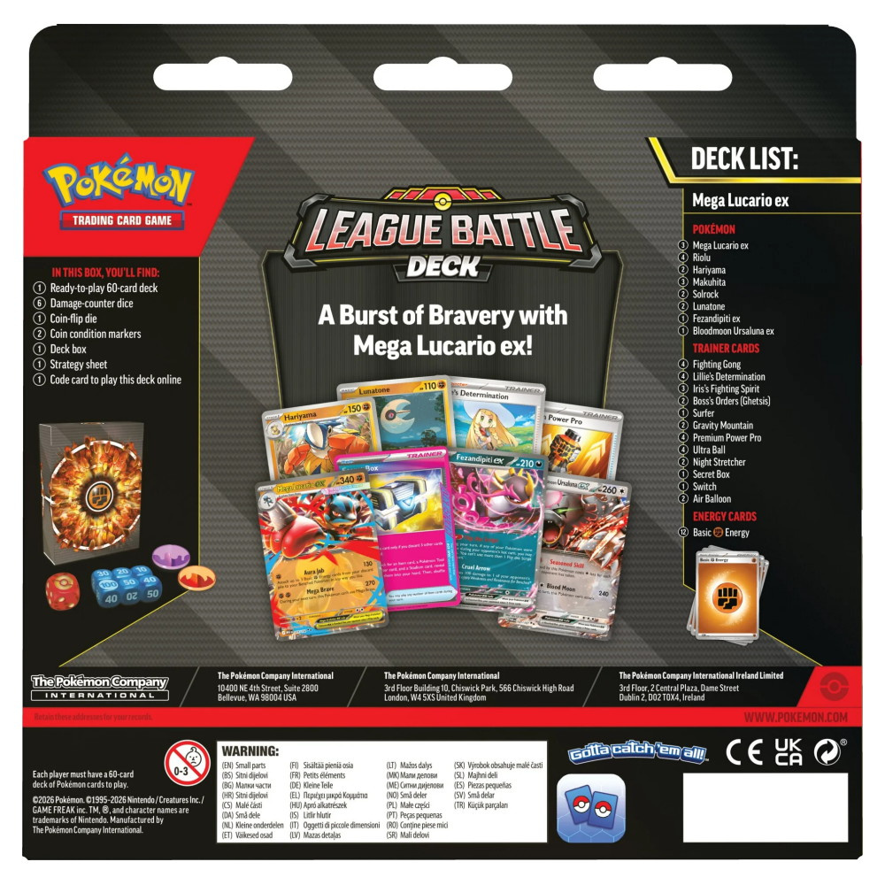 Pokémon TCG: League Battle Deck - Mega Lucario ex
