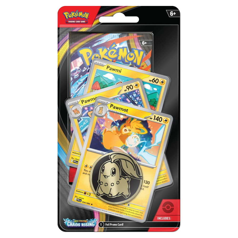 Pokémon TCG: Chaos Rising - Premium Checklane Pawmot