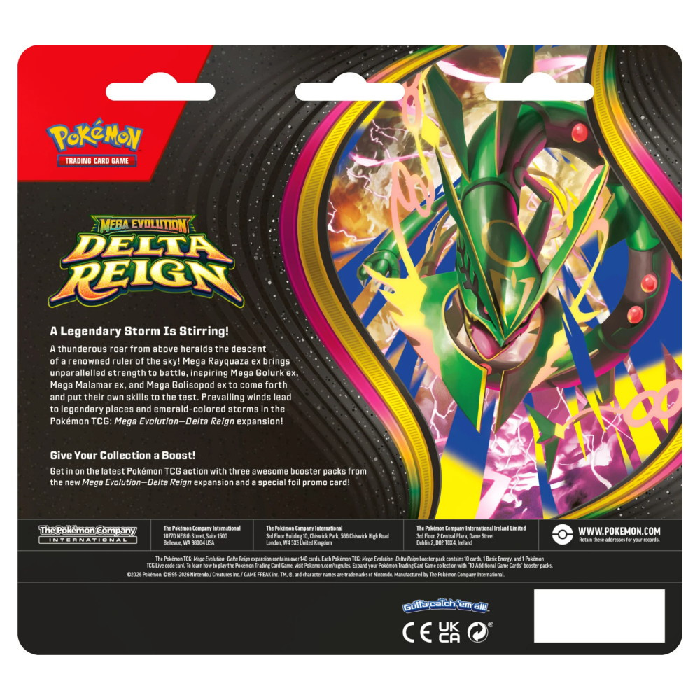 Pokémon TCG: Delta Reign - Booster 3-Pack Seel