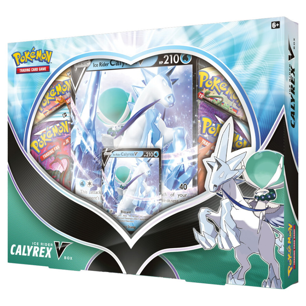 Pokémon TCG: Ice Rider Calyrex V Box