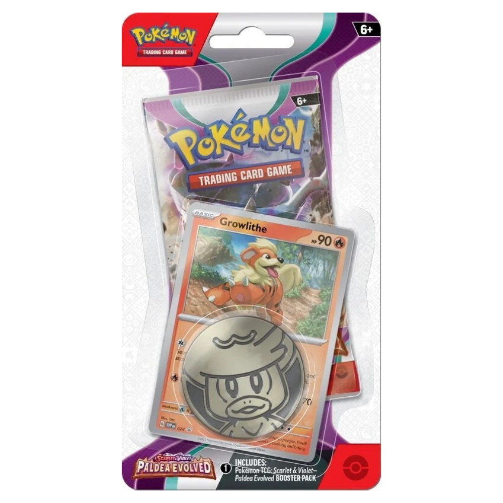 Pokémon TCG: Paldea Evolved Checklane - Growlithe