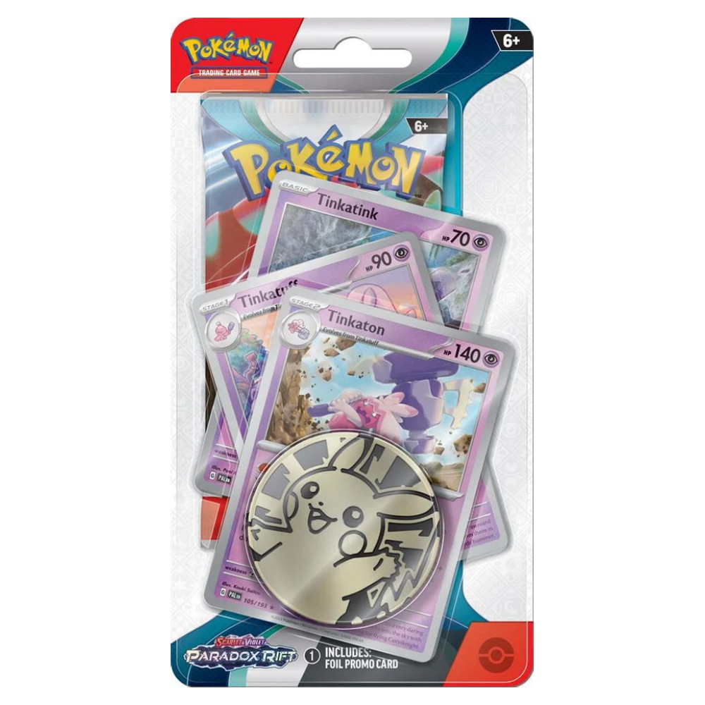 Pokémon TCG: Paradox Rift Premium Checklane - Tinkaton