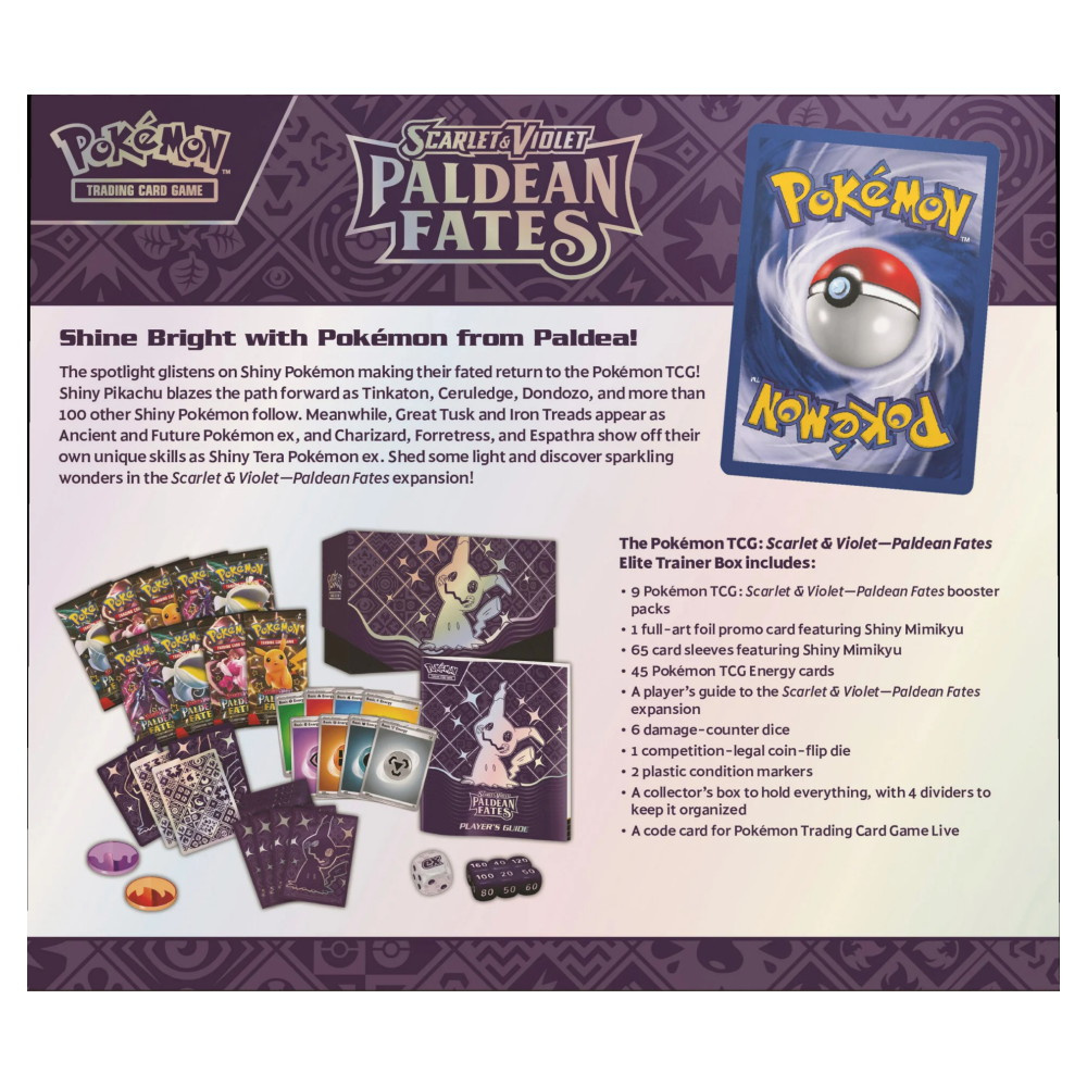 Pokémon TCG: Paldean Fates Elite Trainer Box