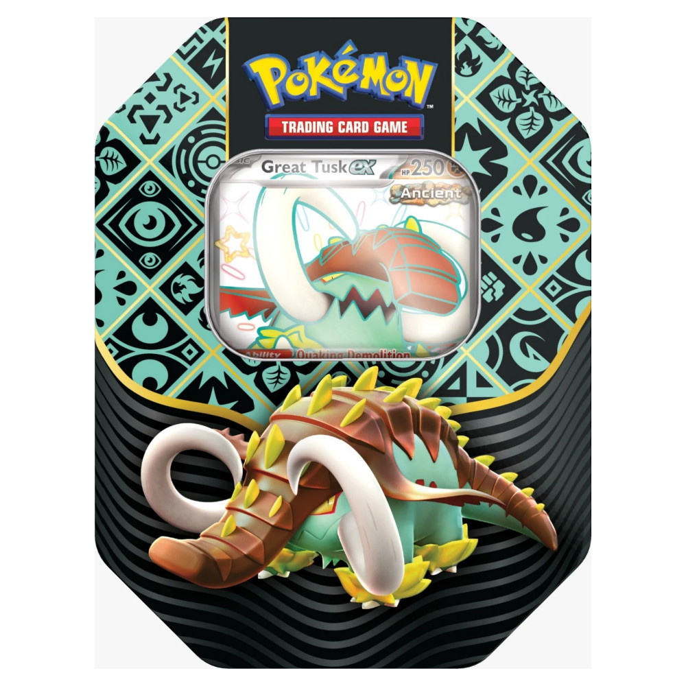 Pokémon TCG: Paldean Fates Tin - Great Tusk