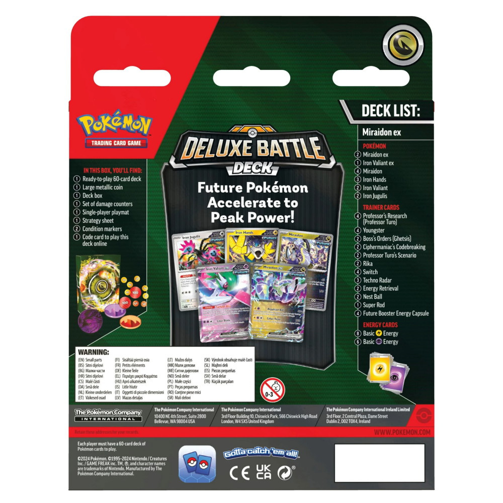 Pokémon TCG: Deluxe Battle Deck - Miraidon ex