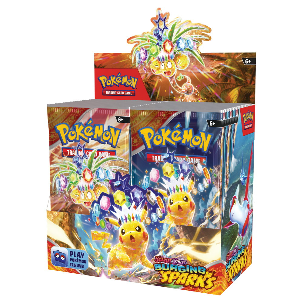 Pokémon TCG: Surging Sparks Booster Display