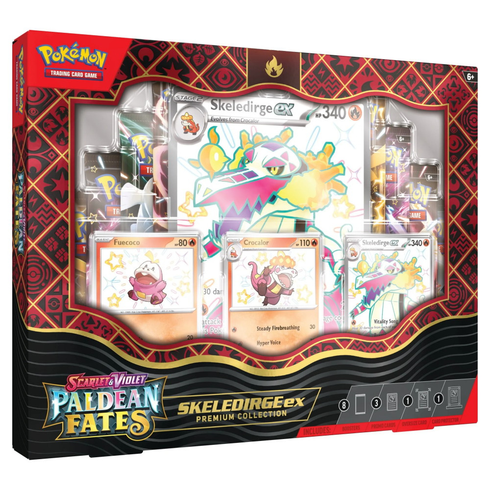 Pokémon TCG: Paldean Fates Premium Collection - Skeledirge ex