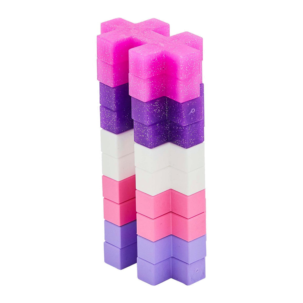 Plus-Plus - BIG Glitter Mix 15pcs