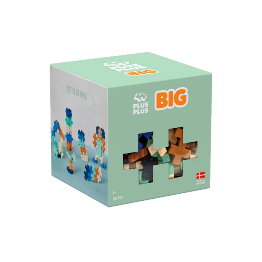 Plus-Plus - BIG Breeze Värisekoitus - 100 kpl