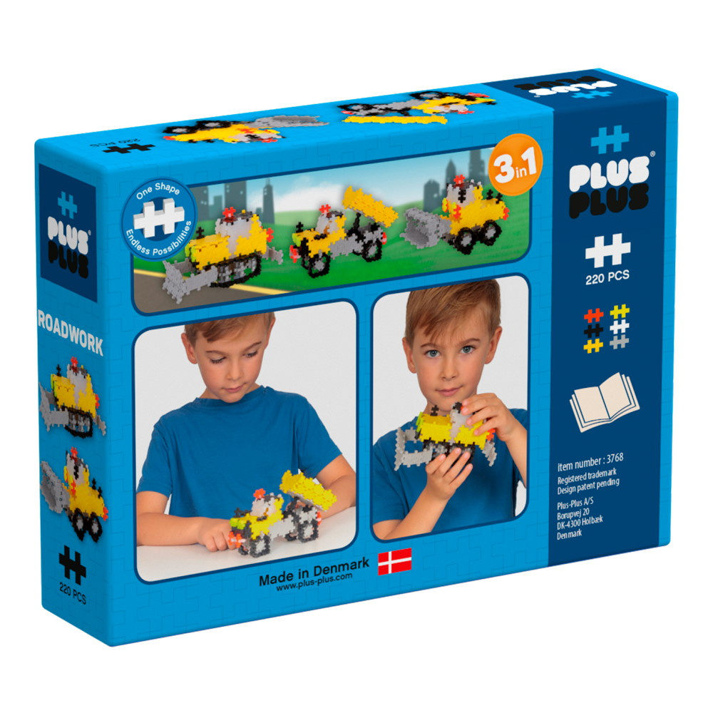 Plus-Plus - 3in1 Roadwork