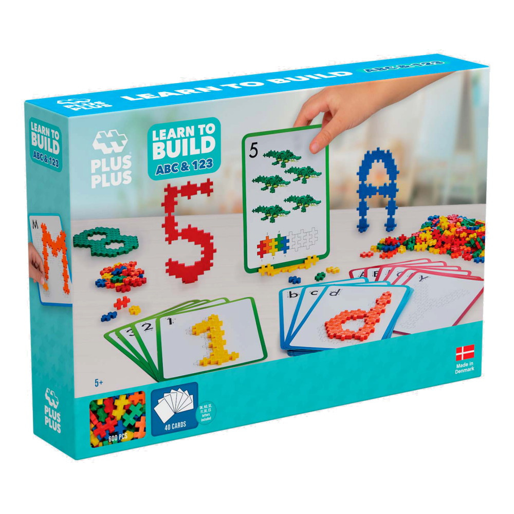 Plus-Plus - Learn to Build ABC & 123