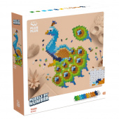 Plus-Plus - Puzzle By Number Peacock