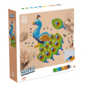 Plus-Plus - Puzzle By Number Peacock Plus-Plus - Puzzle By Number Peacock